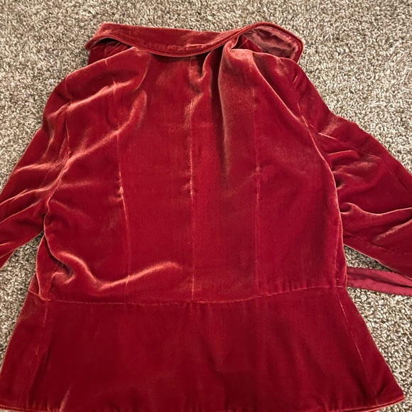 Classy Velvet Jacket and Sparkly tank top - Picture 5 of 8